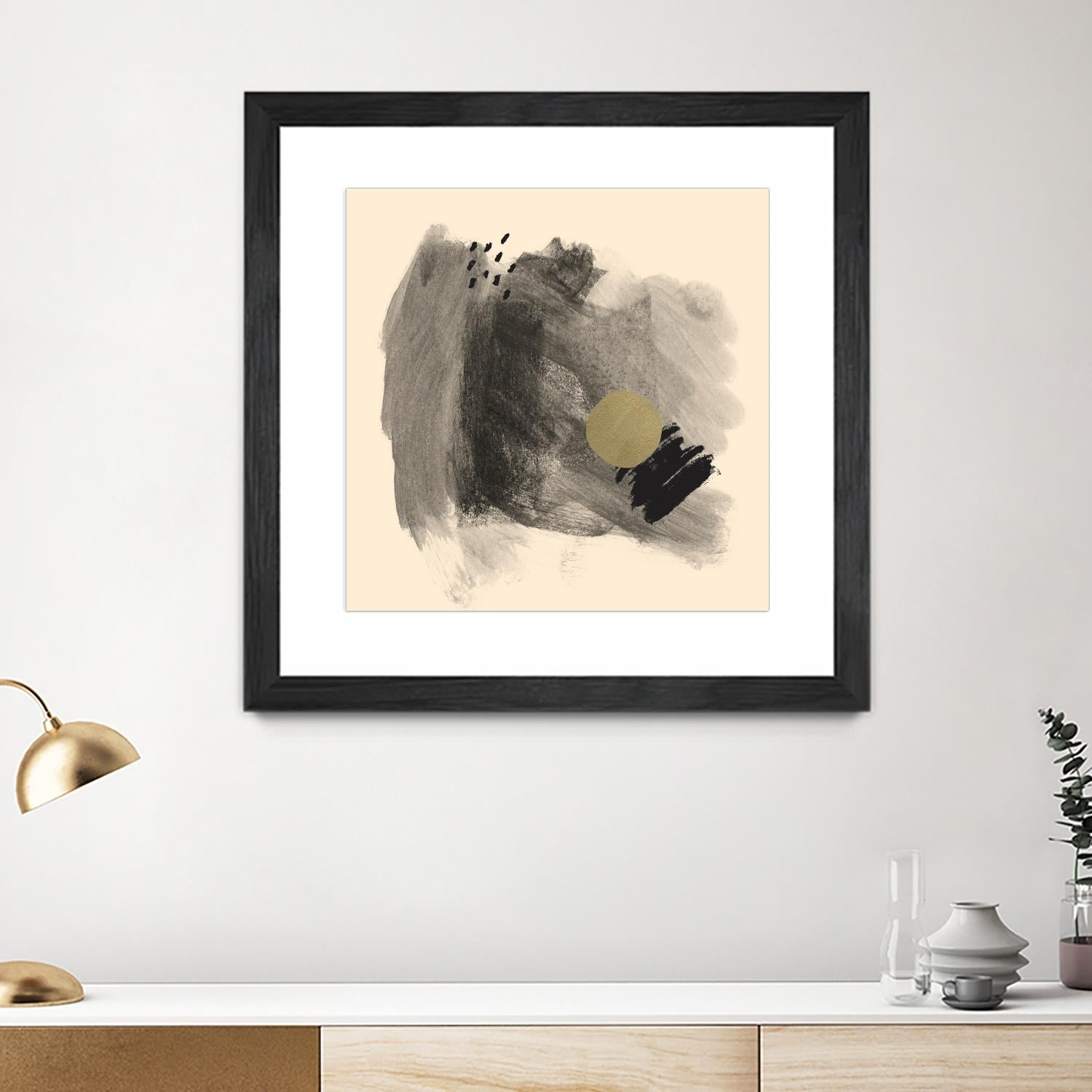 Dark & Stormy I by Jacob Green on GIANT ART - beige abstract abstract