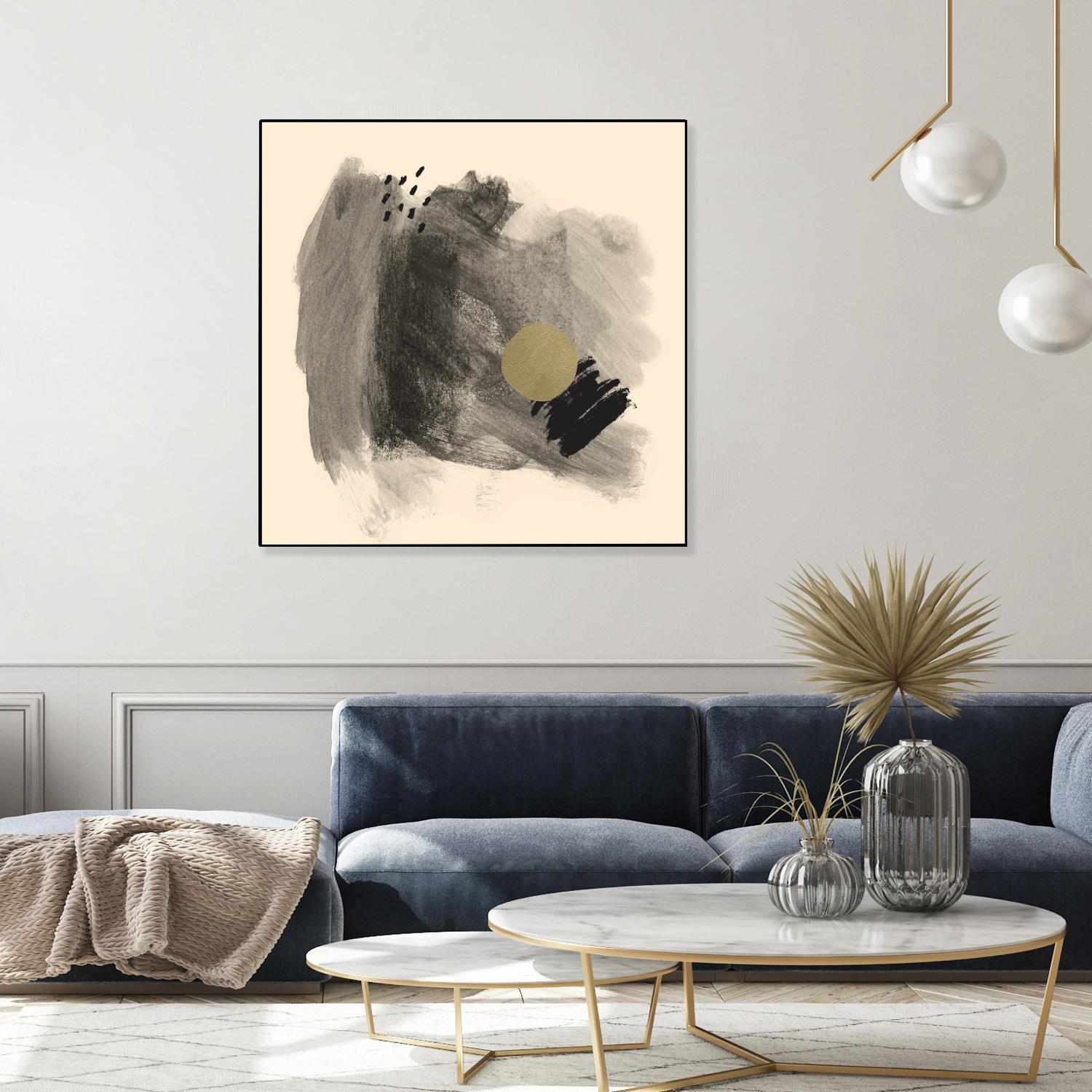 Dark & Stormy I by Jacob Green on GIANT ART - beige abstract abstract