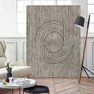 Cedar Grooves III by Vanna Lam on GIANT ART - black abstract abstract