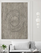 Cedar Grooves III by Vanna Lam on GIANT ART - black abstract abstract