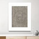 Cedar Grooves III by Vanna Lam on GIANT ART - black abstract abstract