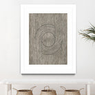 Cedar Grooves III by Vanna Lam on GIANT ART - black abstract abstract