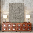 Cedar Grooves III by Vanna Lam on GIANT ART - black abstract abstract