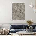 Cedar Grooves III by Vanna Lam on GIANT ART - black abstract abstract