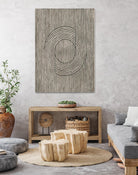 Cedar Grooves III by Vanna Lam on GIANT ART - black abstract abstract