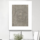 Cedar Grooves III by Vanna Lam on GIANT ART - black abstract abstract