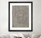 Cedar Grooves III by Vanna Lam on GIANT ART - black abstract abstract