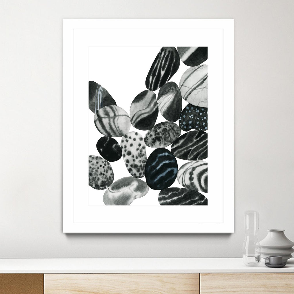 Dalmatian Rocks II by Grace Popp on GIANT ART - white abstract abstract 