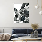 Dalmatian Rocks II by Grace Popp on GIANT ART - white abstract abstract 