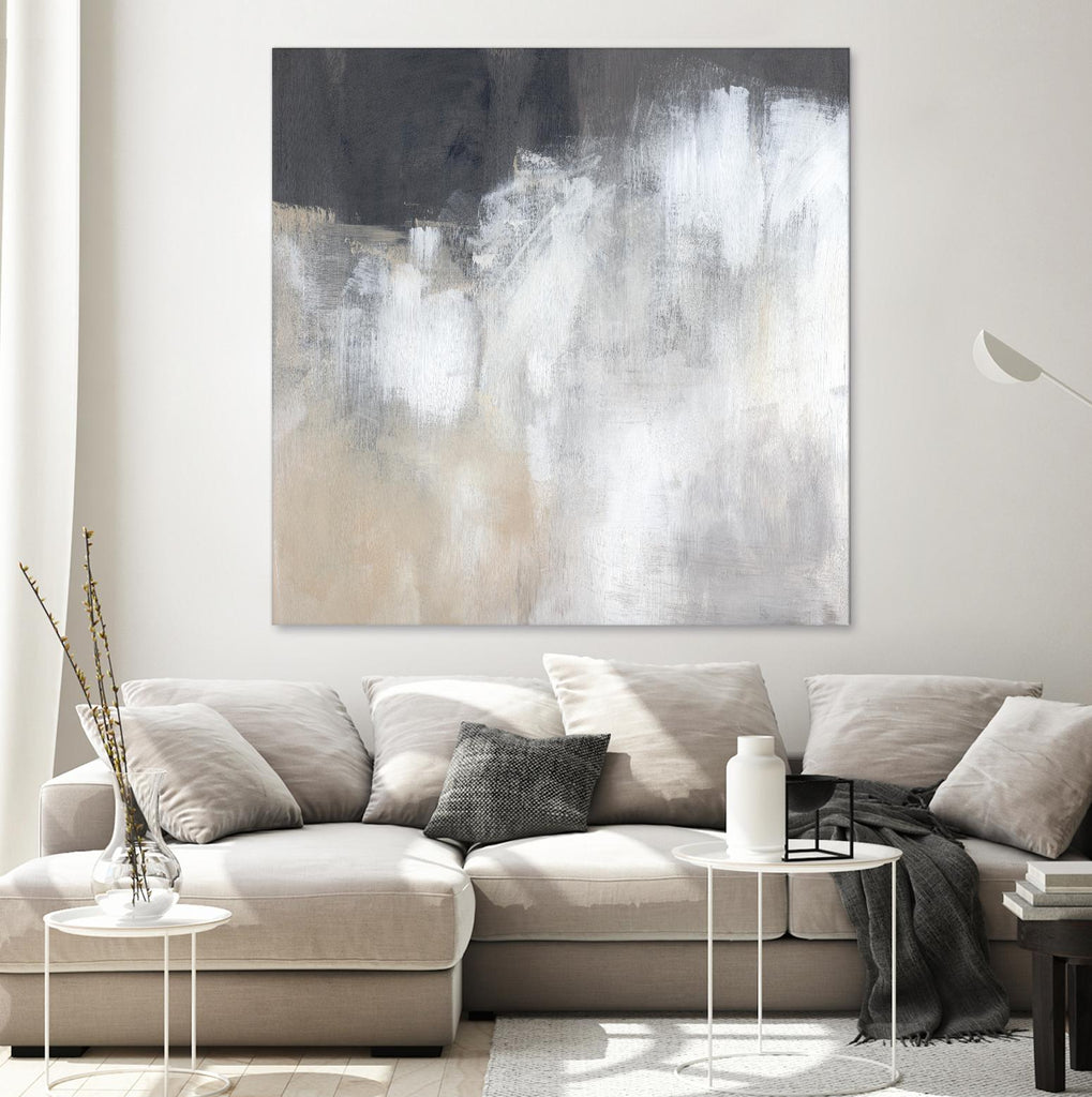 Neutral Abstract II by Jennifer Parker on GIANT ART - beige abstract abstract 