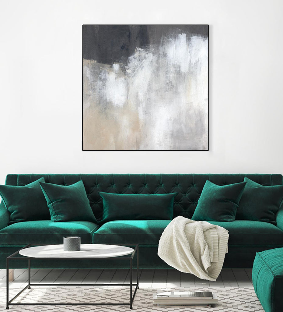 Neutral Abstract II by Jennifer Parker on GIANT ART - beige abstract abstract 