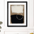 Neutral Rings II by Regina Moore on GIANT ART - white abstract abstract