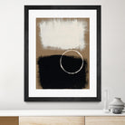 Neutral Rings II by Regina Moore on GIANT ART - white abstract abstract