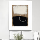 Neutral Rings II by Regina Moore on GIANT ART - white abstract abstract