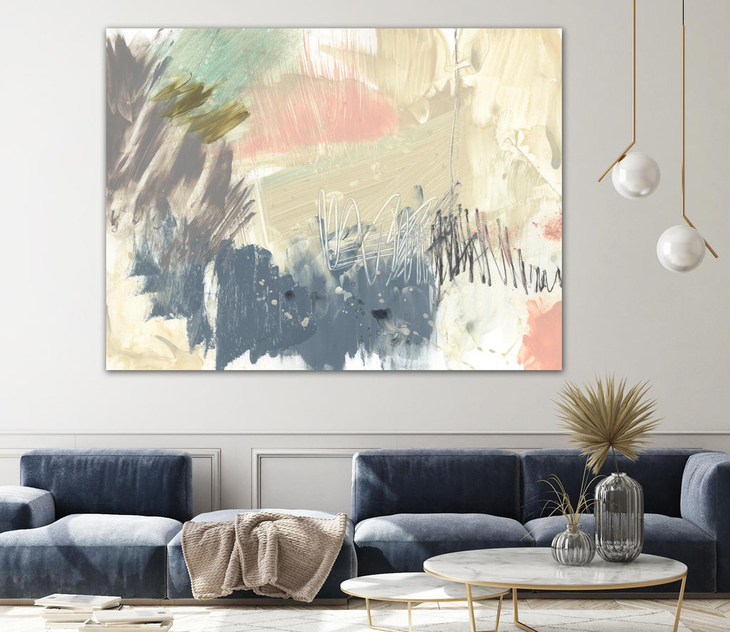 Pastel Immersion I by Jennifer Goldberger on GIANT ART - beige abstract abstract