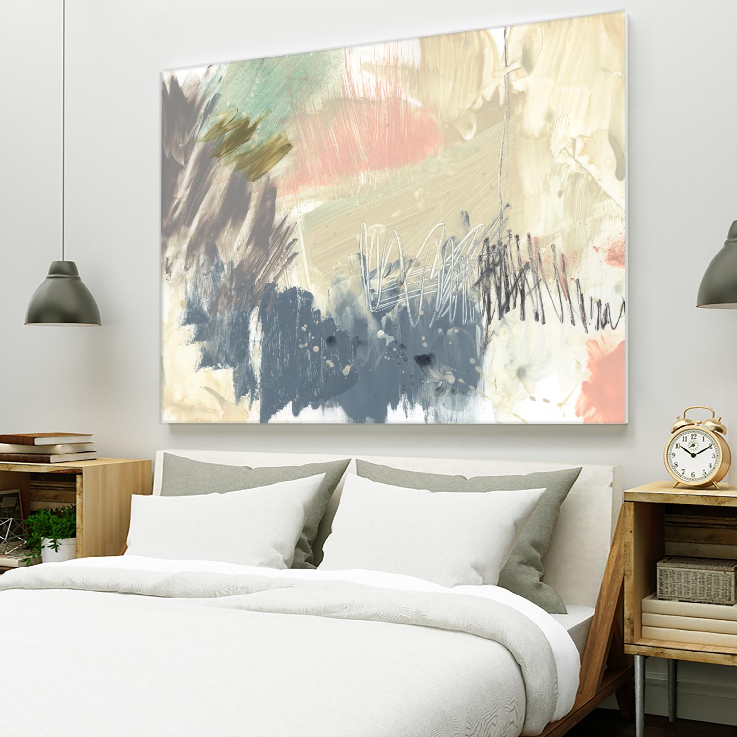 Pastel Immersion I by Jennifer Goldberger on GIANT ART - beige abstract abstract