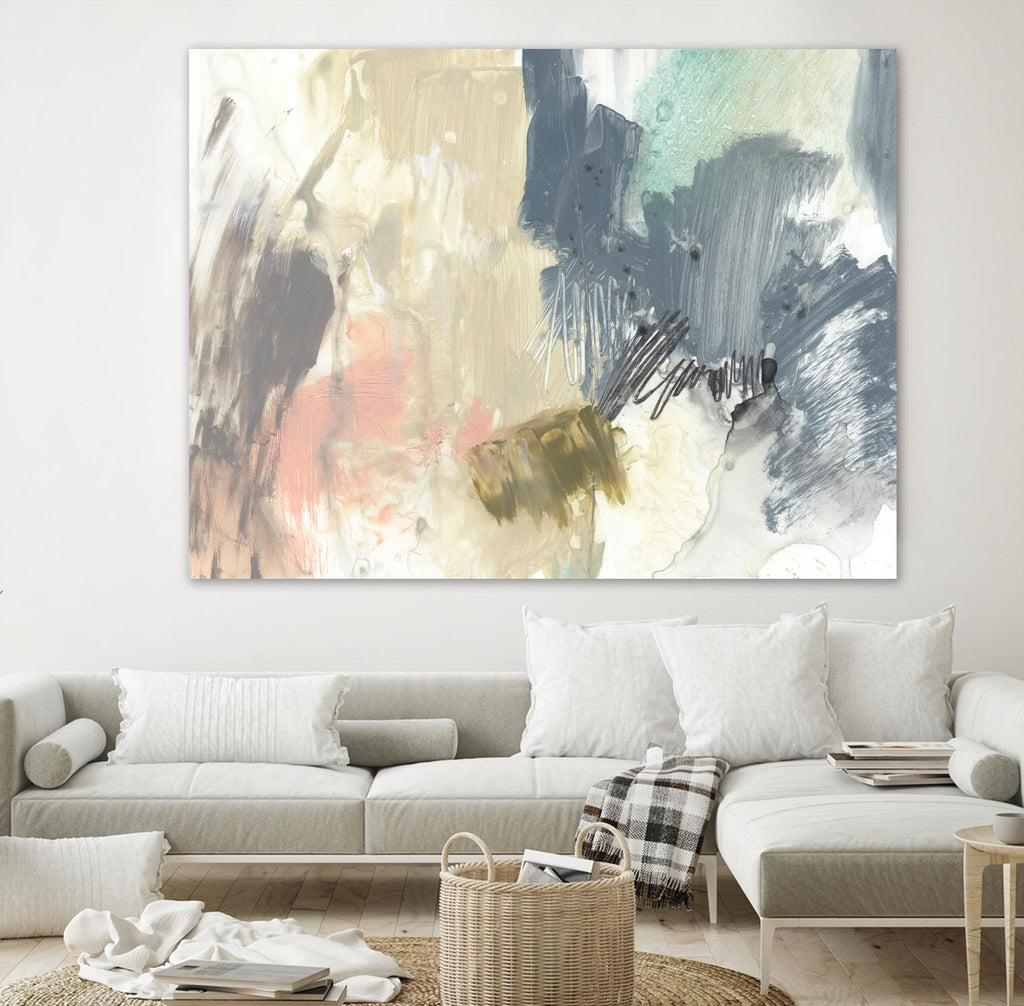 Pastel Immersion III by Jennifer Goldberger on GIANT ART - beige abstract abstract