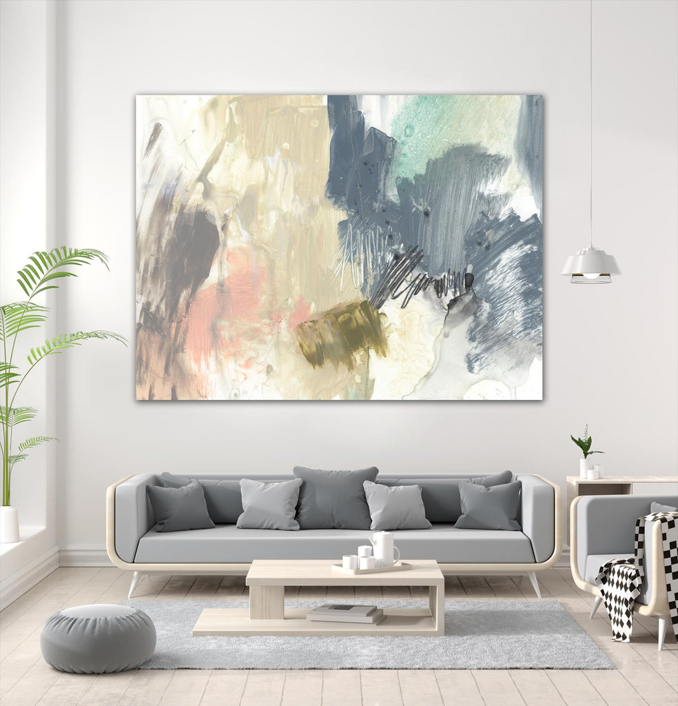 Pastel Immersion III by Jennifer Goldberger on GIANT ART - beige abstract abstract