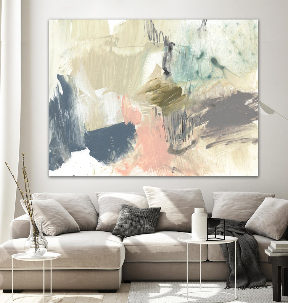 Pastel Immersion IV by Jennifer Goldberger on GIANT ART - pink abstract abstract