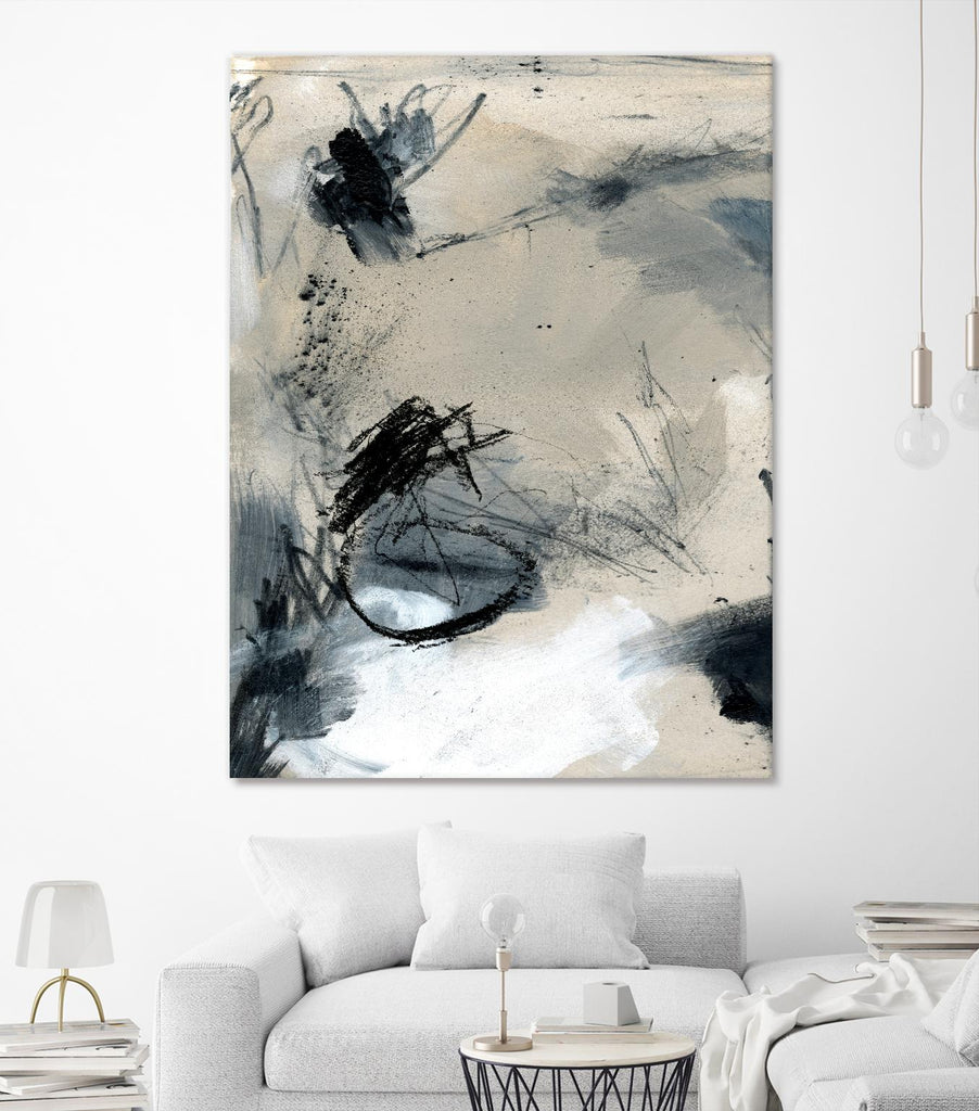 Scribble Abstract II by Jennifer Parker on GIANT ART - white abstract abstract