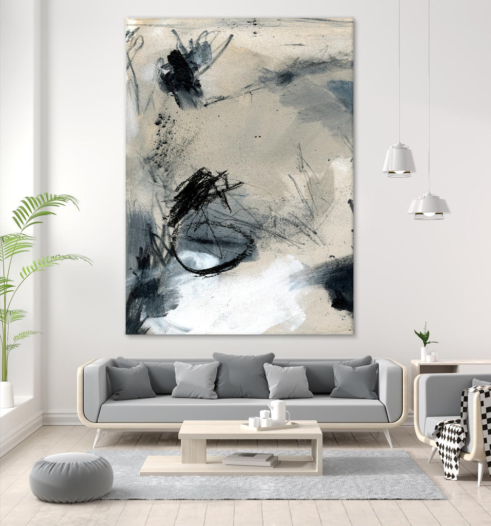 Scribble Abstract II by Jennifer Parker on GIANT ART - white abstract abstract
