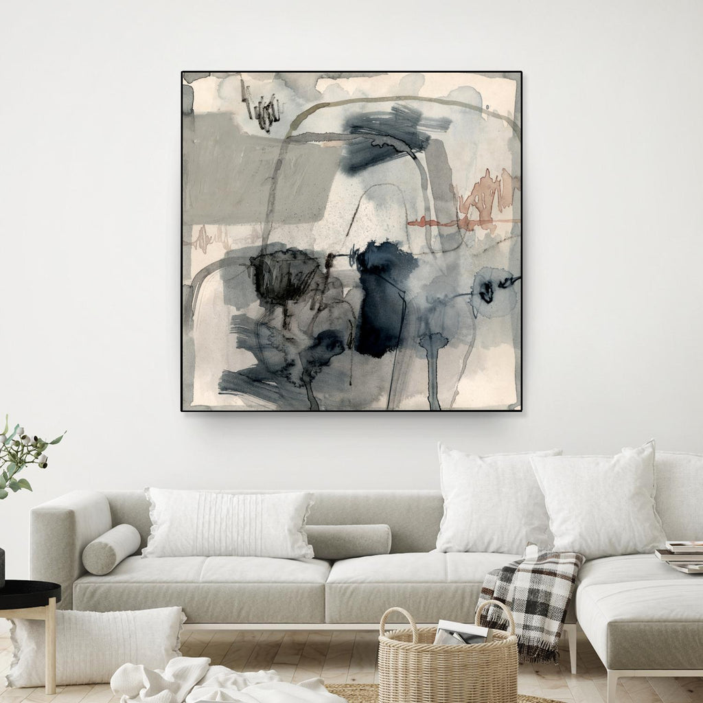 Torrential I by Victoria Barnes on GIANT ART - beige abstract abstract