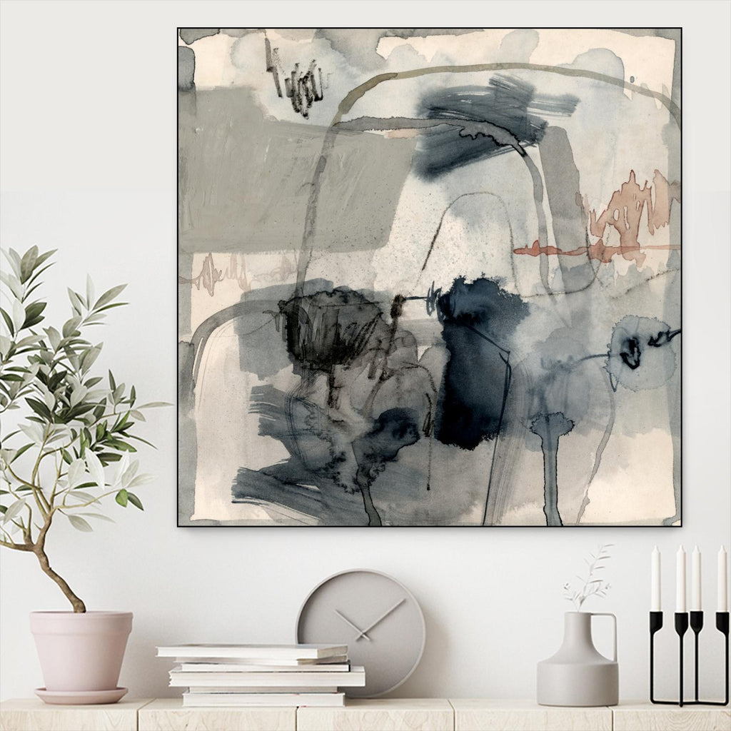 Torrential I by Victoria Barnes on GIANT ART - beige abstract abstract