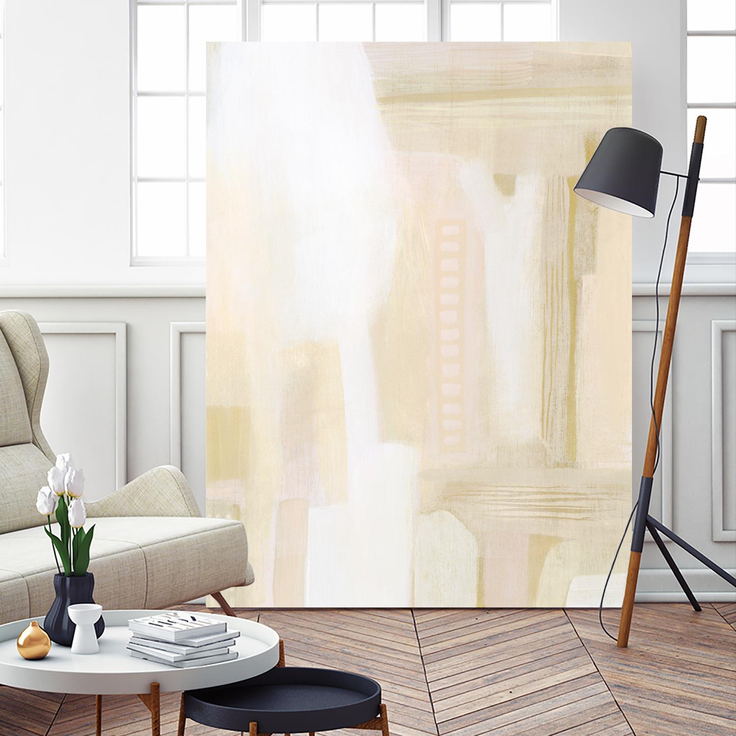 Urban Peach I by Grace Popp on GIANT ART - white abstract abstract