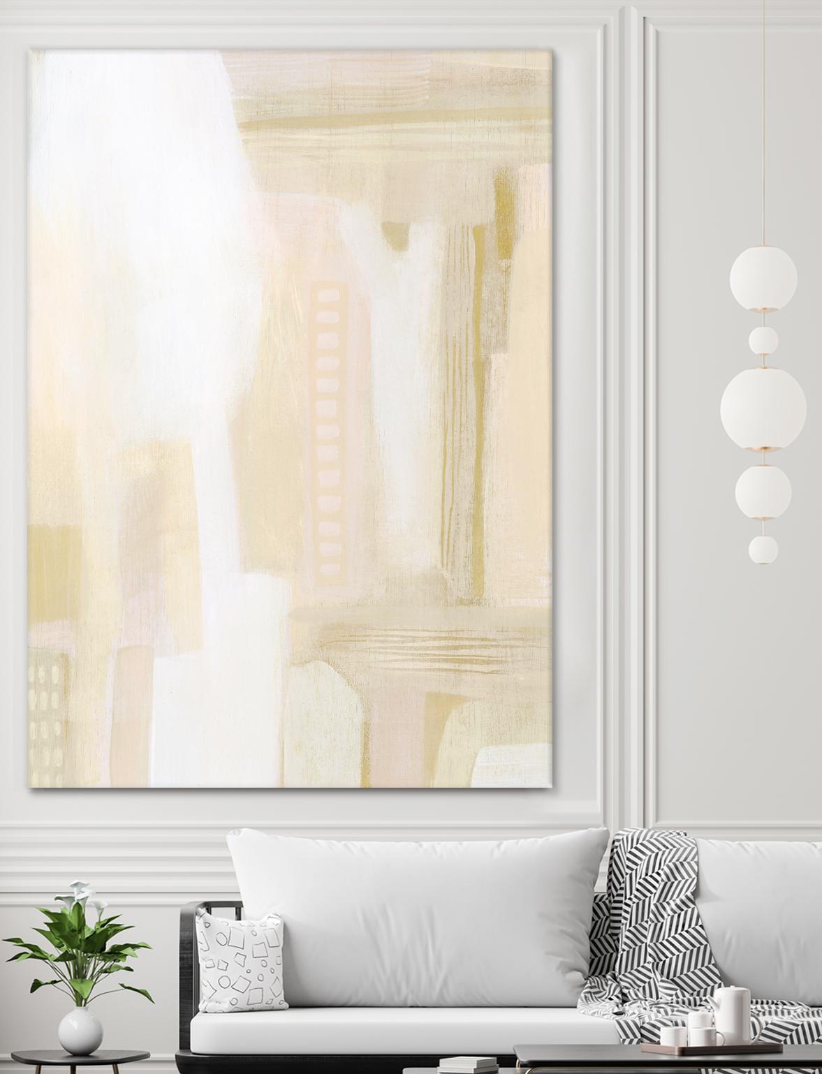 Urban Peach I by Grace Popp on GIANT ART - white abstract abstract