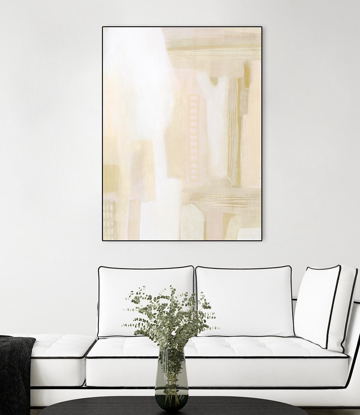Urban Peach I by Grace Popp on GIANT ART - white abstract abstract