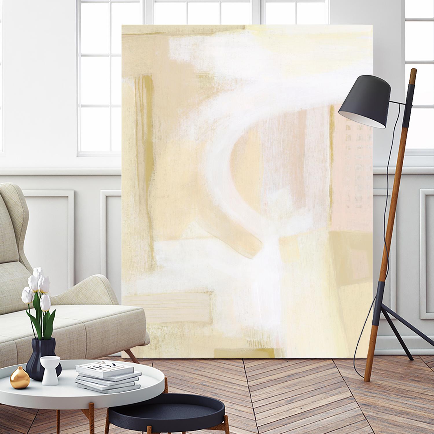 Urban Peach II by Grace Popp on GIANT ART - pink abstract abstract