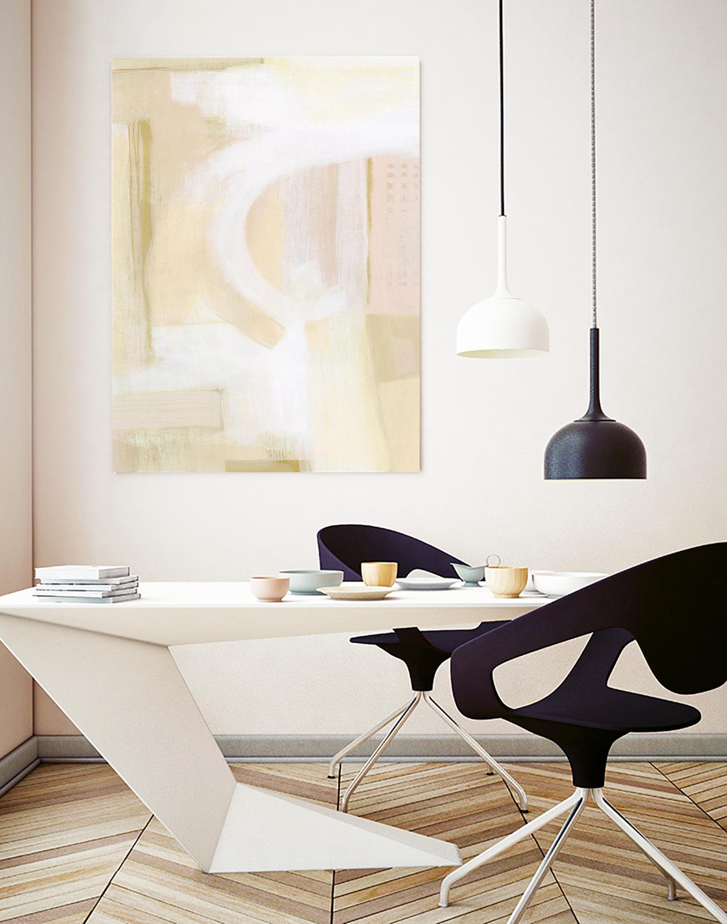 Urban Peach II by Grace Popp on GIANT ART - pink abstract abstract