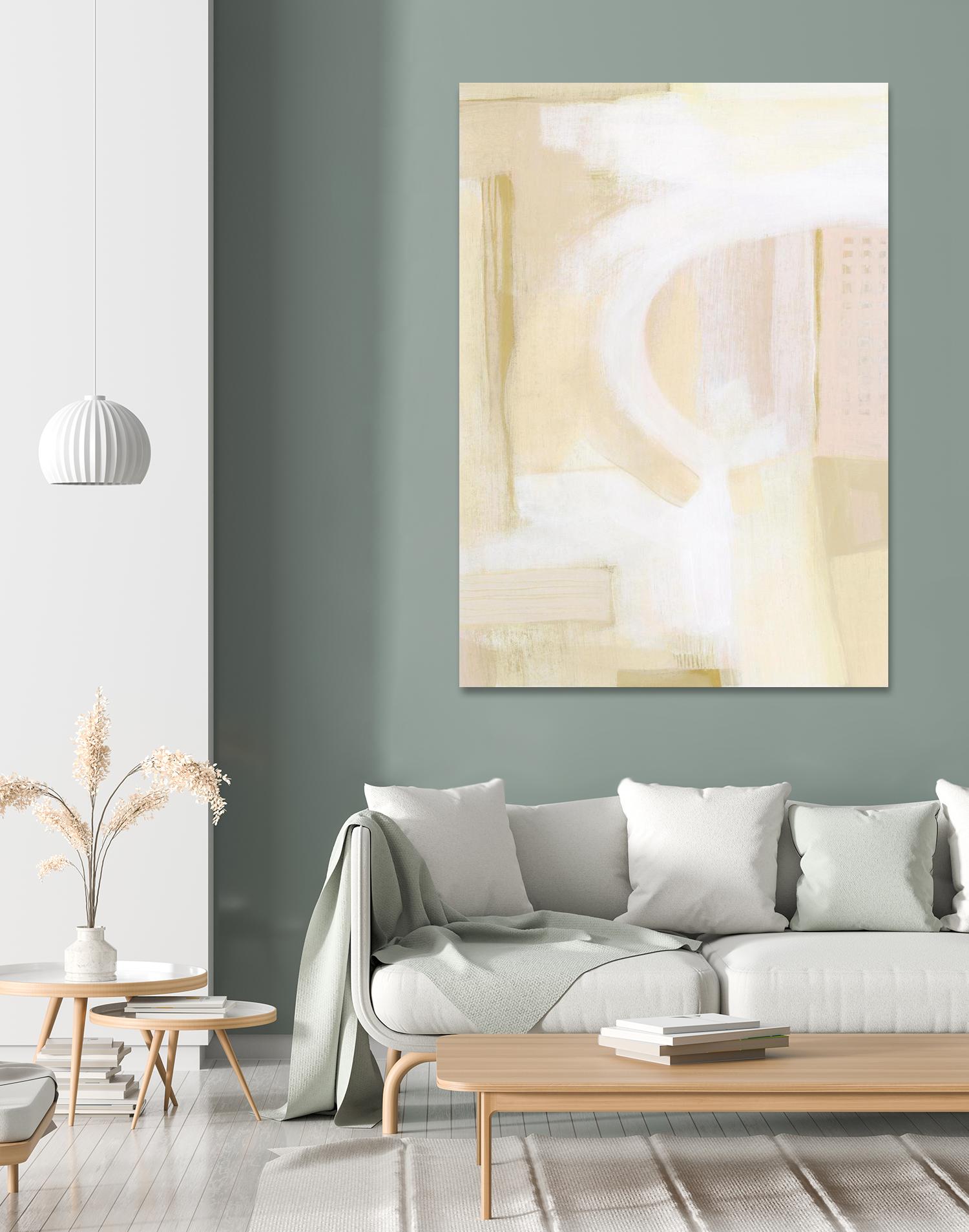 Urban Peach II by Grace Popp on GIANT ART - pink abstract abstract