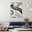 Zen Flow III by Jennifer Parker on GIANT ART - beige abstract abstract