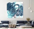 Blue Byte I by June Vess on GIANT ART - blue abstract abstract