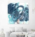 Blue Byte I by June Vess on GIANT ART - blue abstract abstract