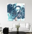 Blue Byte I by June Vess on GIANT ART - blue abstract abstract