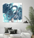 Blue Byte I by June Vess on GIANT ART - blue abstract abstract
