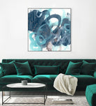 Blue Byte I by June Vess on GIANT ART - blue abstract abstract