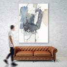 Indigo Splatter I by Victoria Barnes on GIANT ART - gold abstract abstract