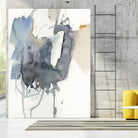 Indigo Splatter I by Victoria Barnes on GIANT ART - gold abstract abstract