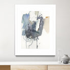 Indigo Splatter I by Victoria Barnes on GIANT ART - gold abstract abstract