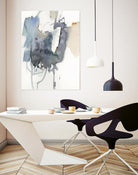 Indigo Splatter I by Victoria Barnes on GIANT ART - gold abstract abstract