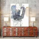 Indigo Splatter I by Victoria Barnes on GIANT ART - gold abstract abstract