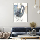 Indigo Splatter I by Victoria Barnes on GIANT ART - gold abstract abstract