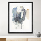 Indigo Splatter I by Victoria Barnes on GIANT ART - gold abstract abstract