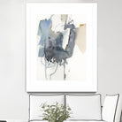 Indigo Splatter I by Victoria Barnes on GIANT ART - gold abstract abstract