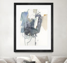 Indigo Splatter I by Victoria Barnes on GIANT ART - gold abstract abstract