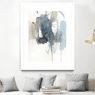 Indigo Splatter II by Victoria Barnes on GIANT ART - gold abstract abstract