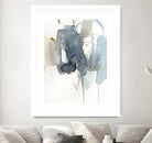 Indigo Splatter II by Victoria Barnes on GIANT ART - gold abstract abstract